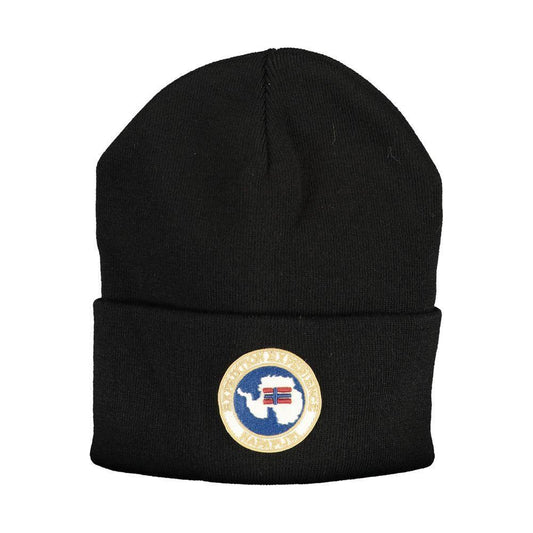 Napapijri Black Marabou Men Hat NA-24960