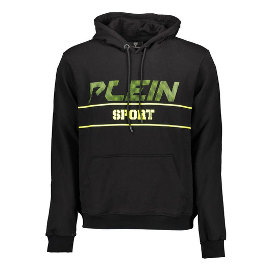 Plein Sport Black Cotton Men's Sweater