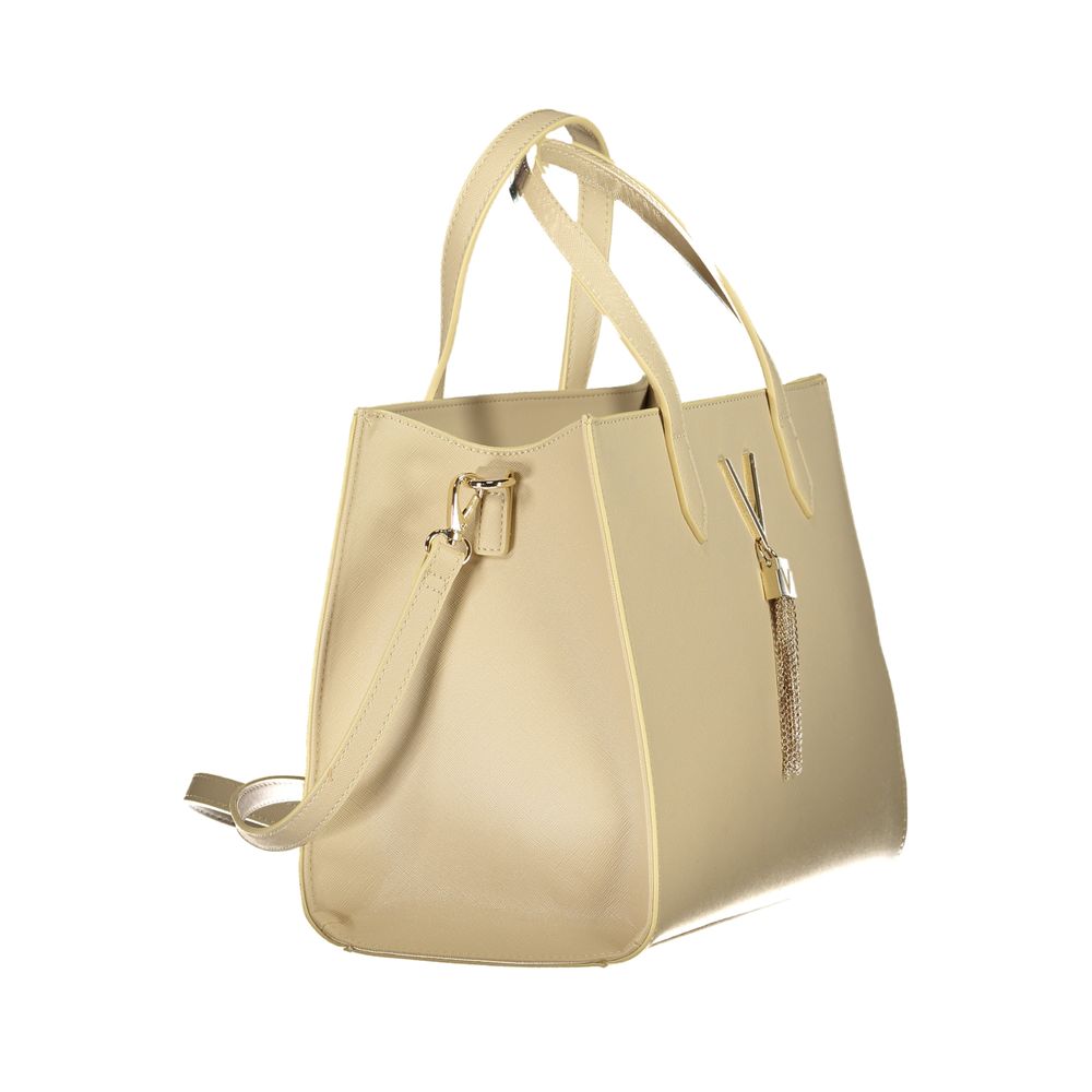 Mario Valentino Beige Polyurethane Women's Bag