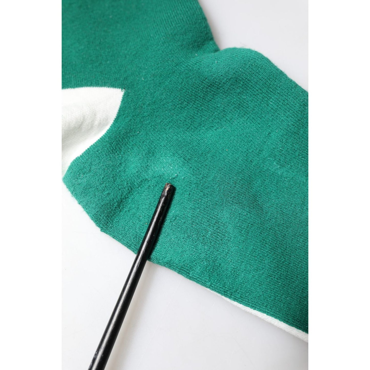 Dolce & Gabbana Multicolor Cotton DG Logo Patch Mid Calf Socks