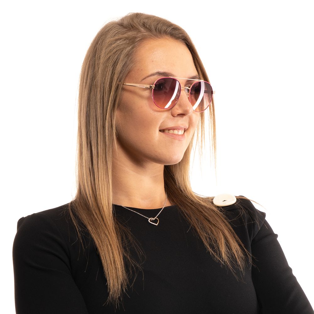 Guess Pink Metal Sunglasses 1728,67345776800,Accessories,Glasses and Sunglasses - Accessories,Guess,New with tags,Pink,Sunglasses - Glasses and Sunglasses - Accessories,Women