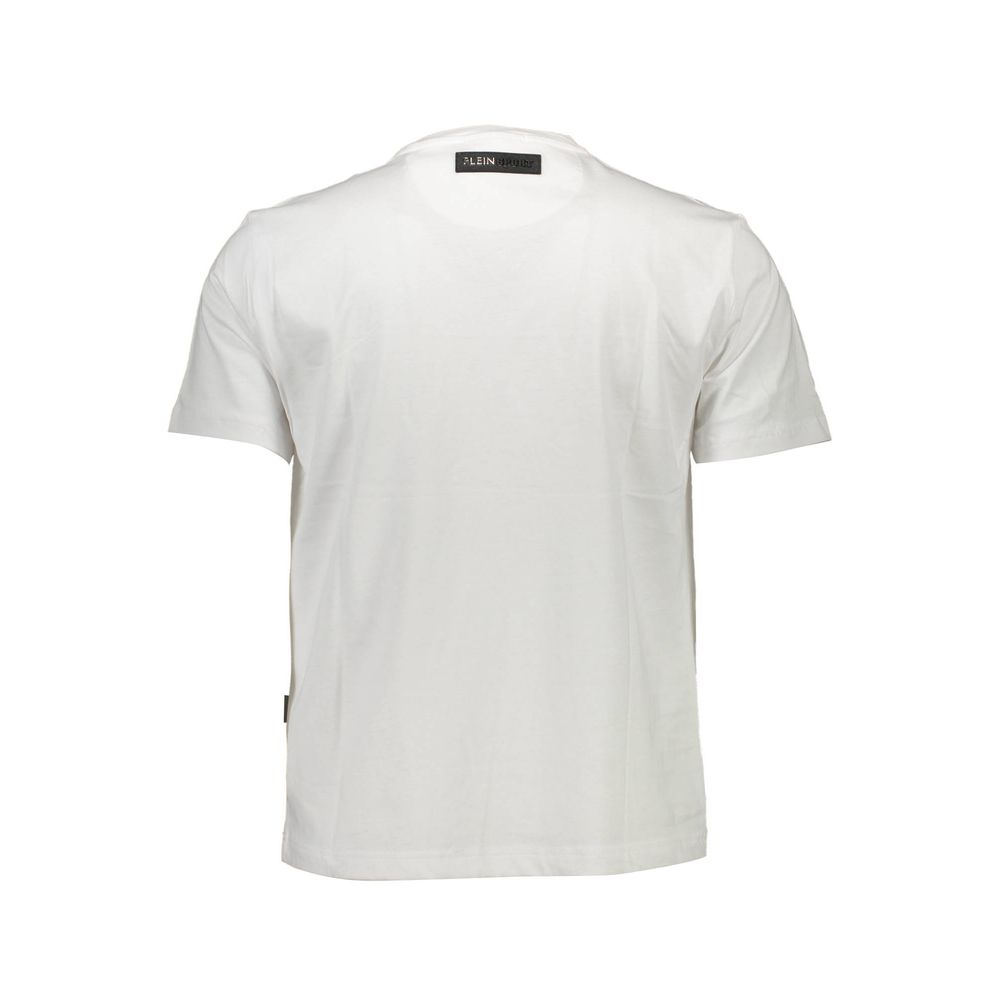 Plein Sport White Cotton T-Shirt