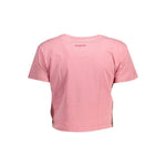 Desigual Pink Cotton Women T-Shirt DE-11519-L
