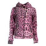 Cavalli Class Pink Cotton Women Sweater CA-26794-XS