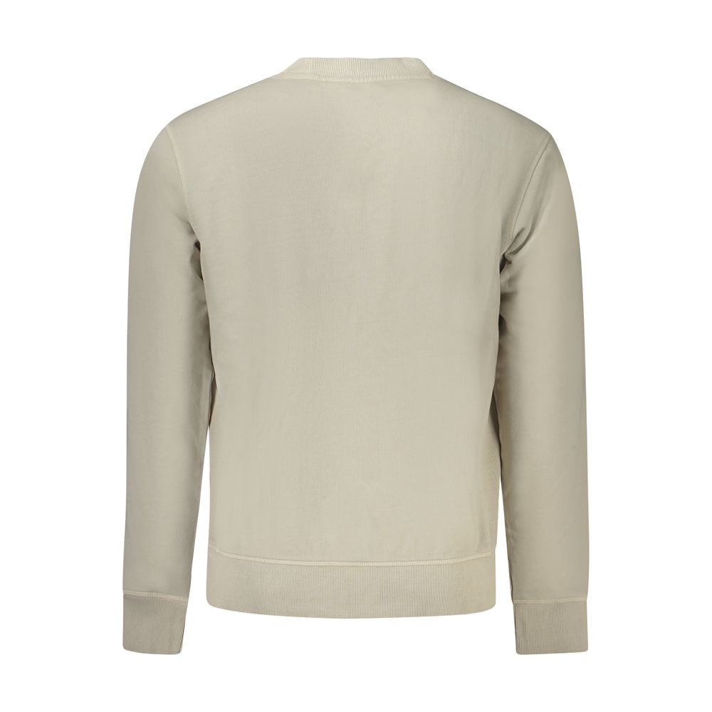 Hugo Boss Beige Cotton Sweatshirt