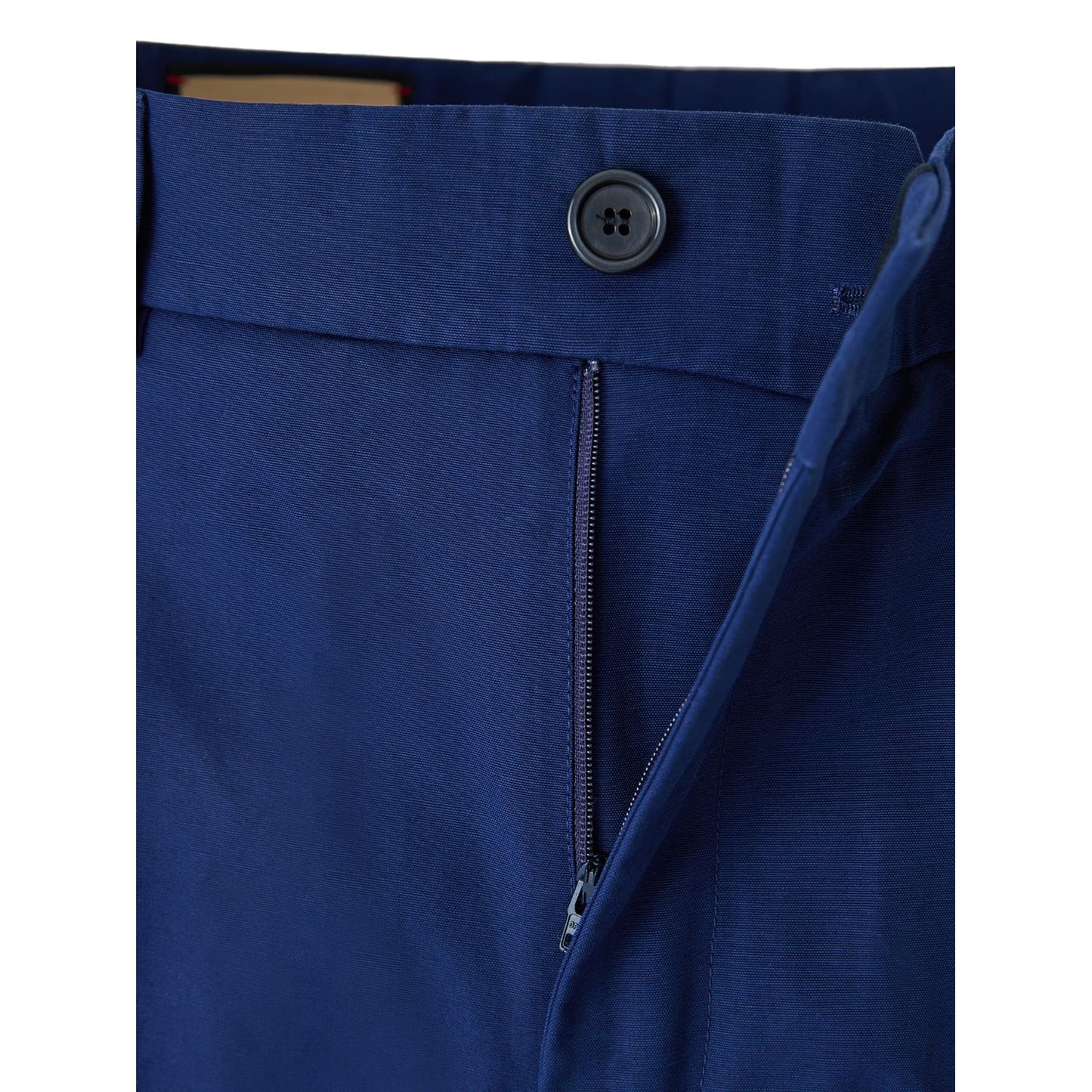 Gucci Blue Classic Cotton Pants