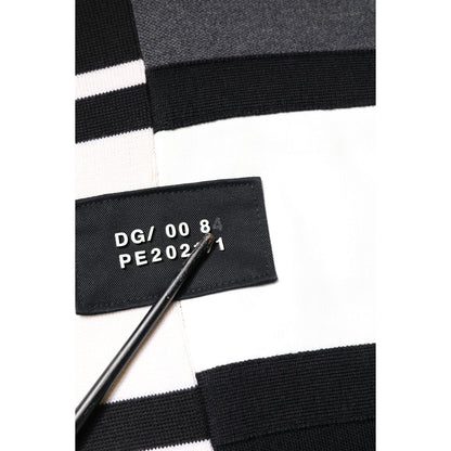 Dolce & Gabbana Multicolor Logo Pullover Hooded Sweater