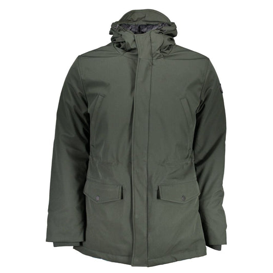 U.S. POLO ASSN. Green Polyester Men Jacket