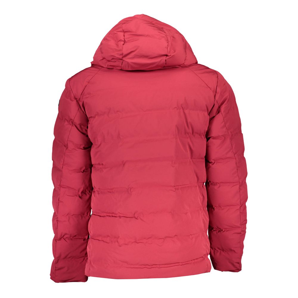 U.S. POLO ASSN. Red Elastane Jackets & Coat