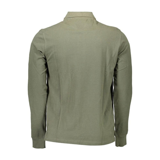 U.S. POLO ASSN. Green Cotton Men Polo Shirt US-9248-XL