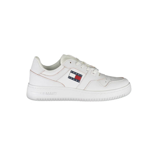 Tommy Hilfiger White Leather Women Sneaker TO-13908-EU37/US7