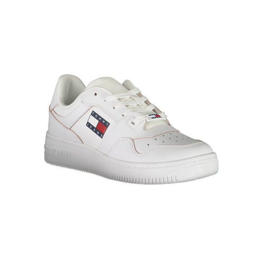 Tommy Hilfiger White Leather Women Sneaker TO-13908-EU37/US7