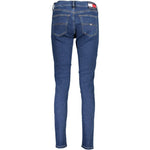 Tommy Hilfiger Blue Cotton Jeans & Pant