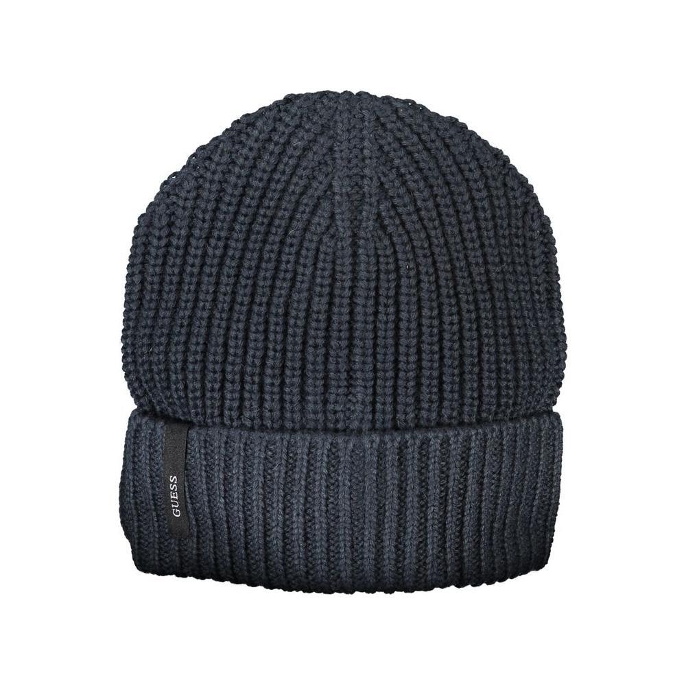 Guess Jeans Blue Fabric Hats & Cap GU-23641