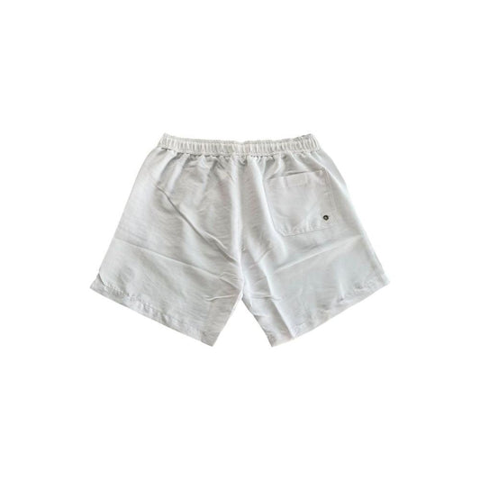 Trussardi Beachwear White Polyester Men's Swim Short TR-24813-L