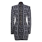 Balmain Black Viscose Dress