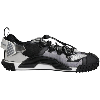 Dolce & Gabbana Multicolor Lace Up Low Top NS1 Sneakers Shoes