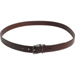 Dolce & Gabbana Brown Classic Calf Leather Metal Buckle Belt BEL9444-105