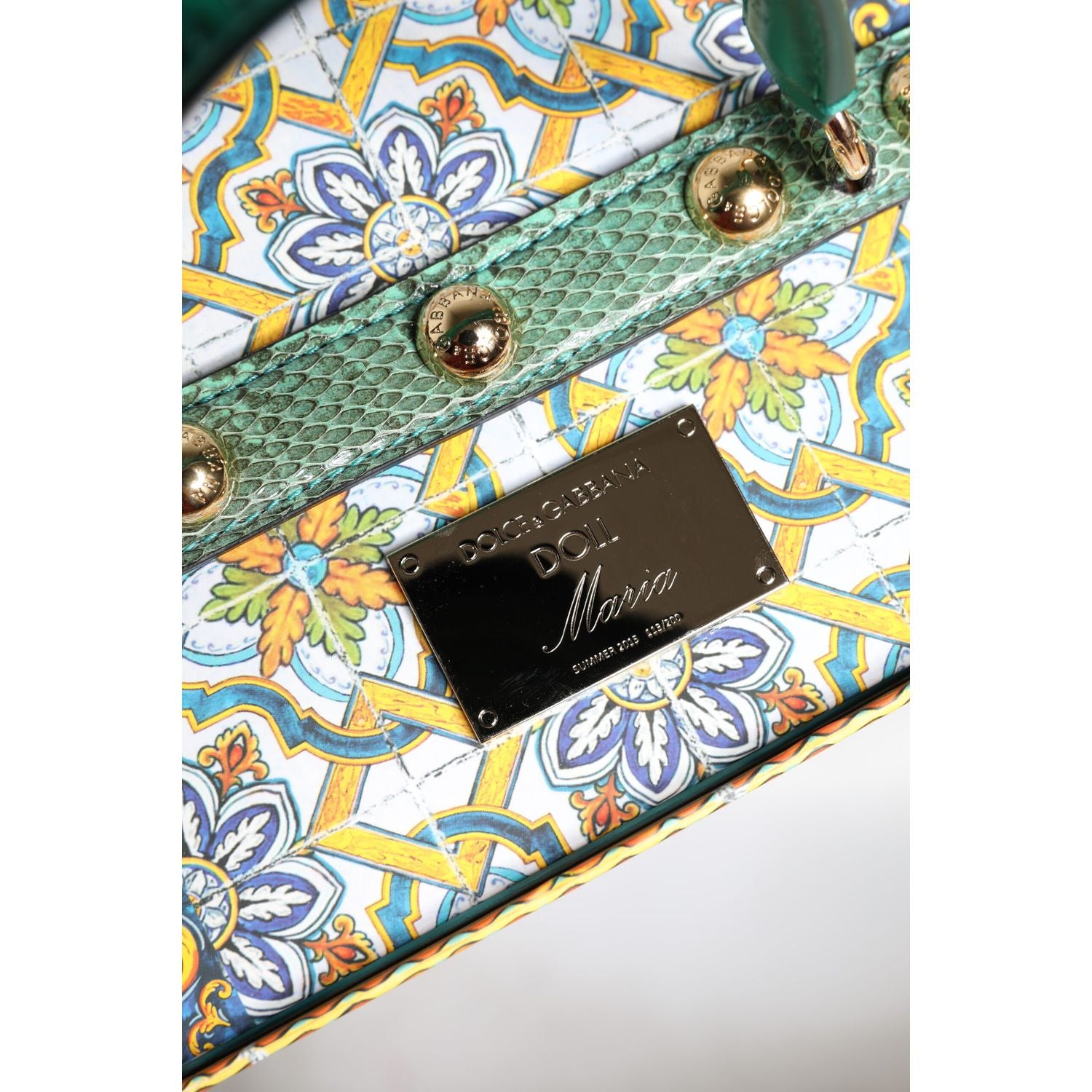 Dolce & Gabbana Black Dress MARIA Porcelain Fashion Show Leather Sicily Dolls