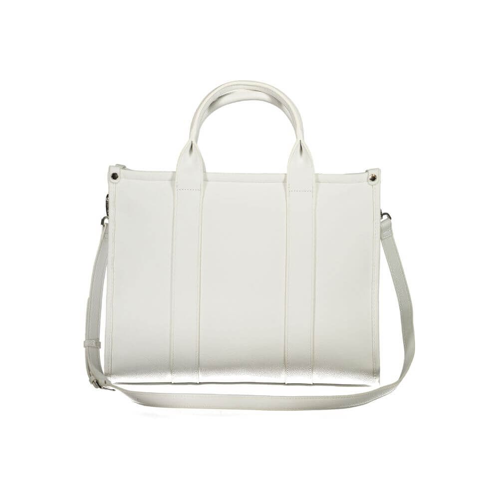 Mario Valentino White Polyurethane Women's Bag