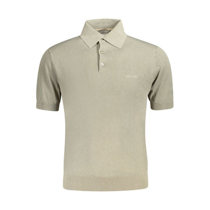 Guess Jeans Verde Cotton Mens Polo Shirt
