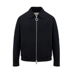 Ami Paris Black Polyester Jackets & Coat