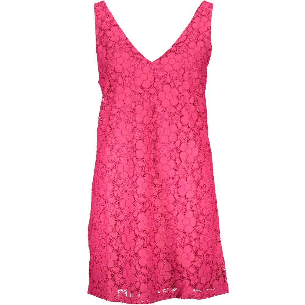 Desigual Pink Viscose Women Dress