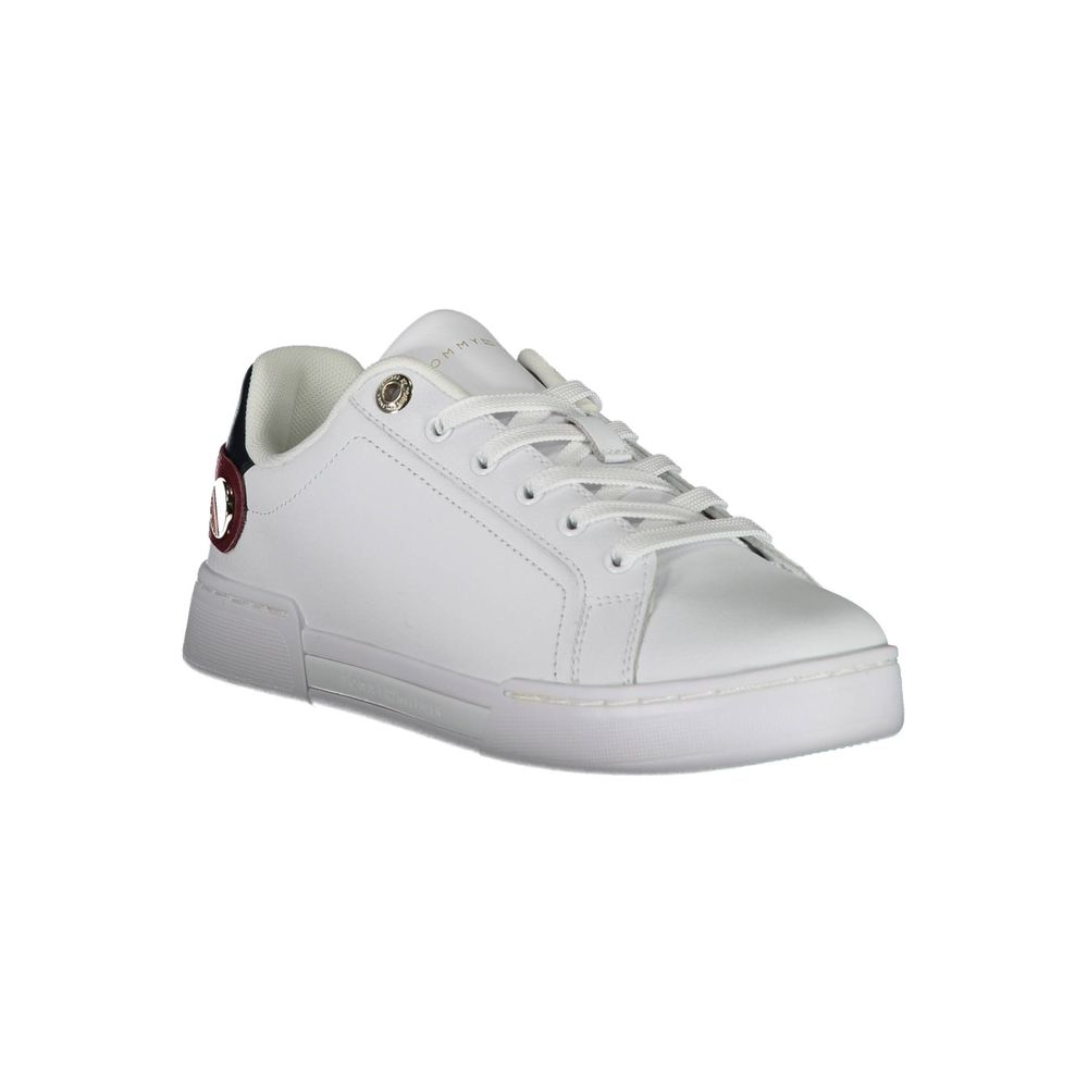 Tommy Hilfiger White Polyethylene Women Sneaker TO-16716-EU39/US9