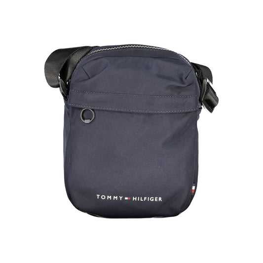 Tommy Hilfiger "Blu Polyester Men Shoulder Bag"