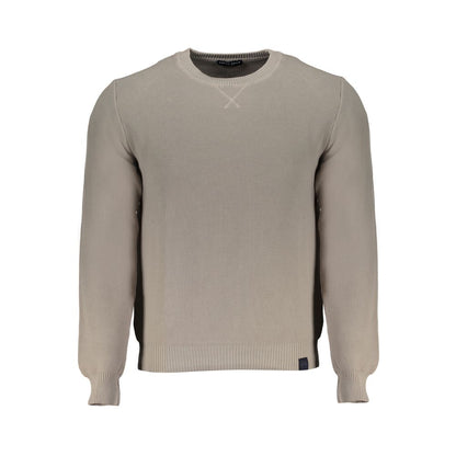 North Sails Grigio Organic Cotton Men Sweater