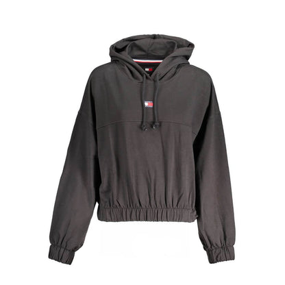 Tommy Hilfiger Black Cotton Women Sweater