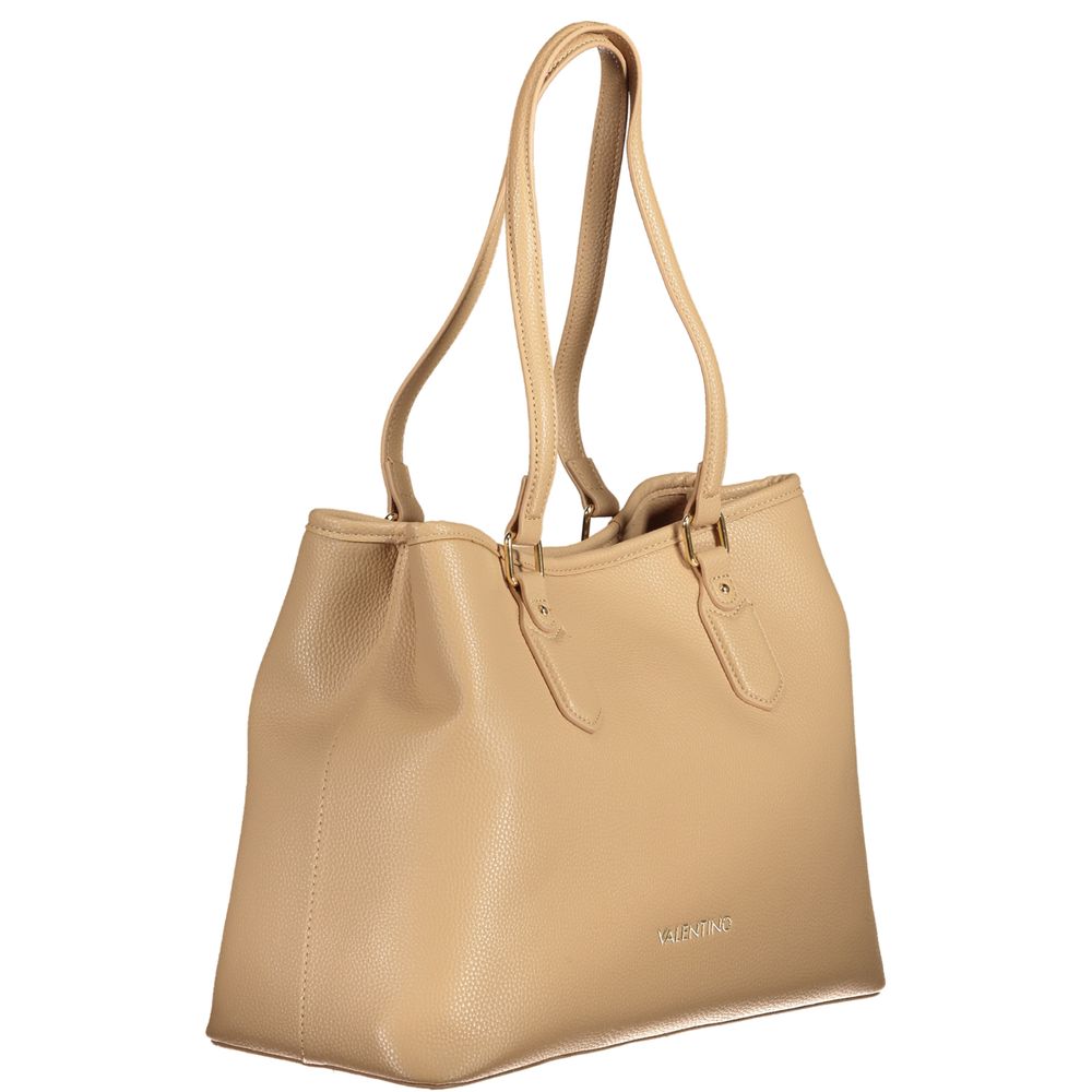 Mario Valentino Beige Polyethylene Women Handbag