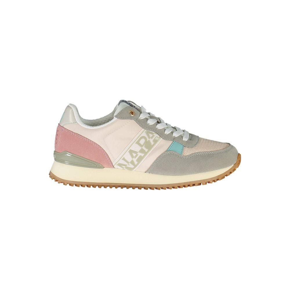 Napapijri Pink Polyester Women Sneaker NA-37170-EU41/US11