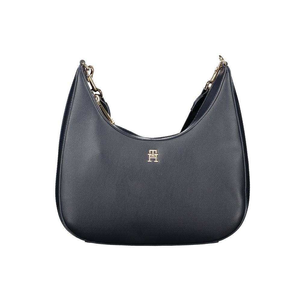 Front view with bag zipped and handles upright.