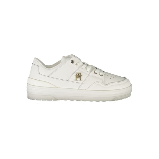 Tommy Hilfiger White Leather Women Sneaker TO-26825-EU36/US6