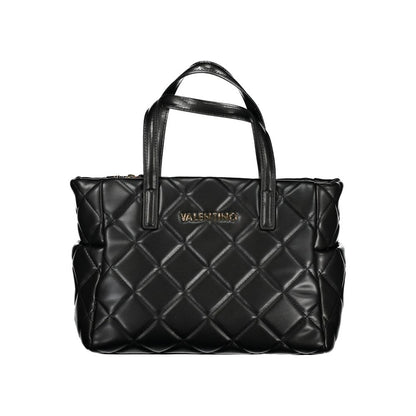Mario Valentino Black Polyurethane Women's Bag