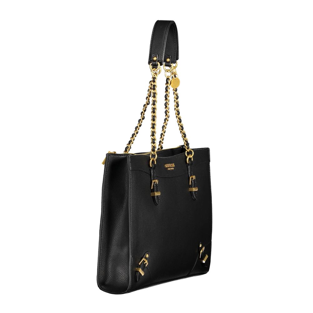 Front view with bag zipped and handles upright.