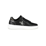 Calvin Klein Black Polyester Women Sneaker CA-36873-EU36/US6