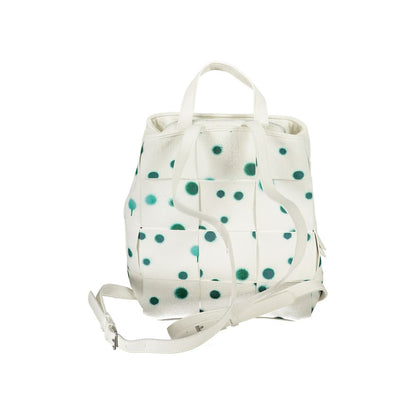 Desigual Bianco Polyurethane Women Backpack