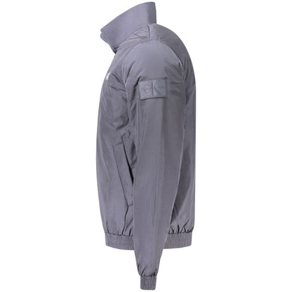 Calvin Klein Blue Polyamide Jackets & Coat