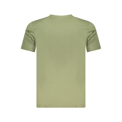 Cavalli Class Verde Cotton Men T-Shirt
