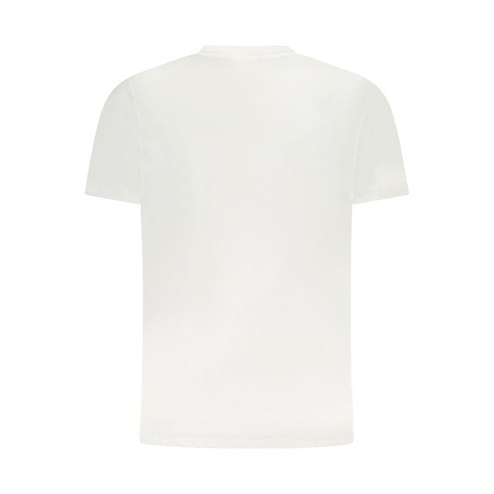 Cavalli Class White Cotton T-Shirt