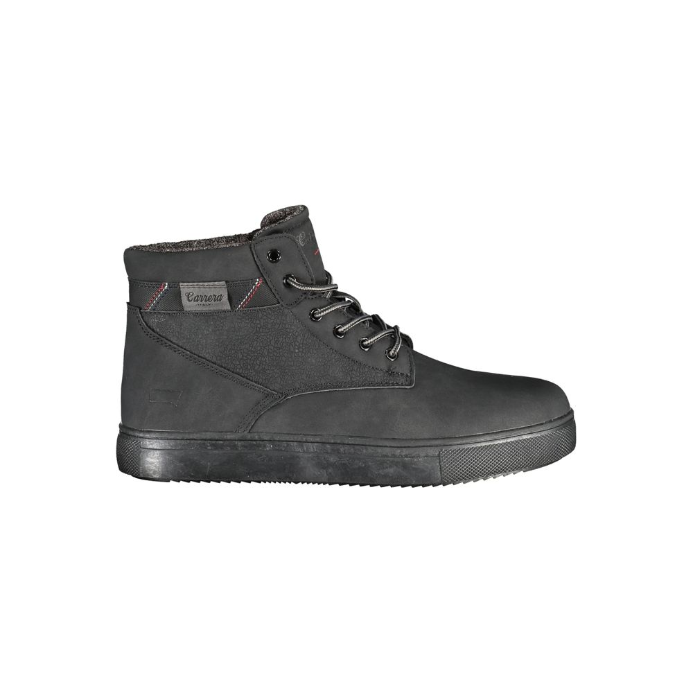 Carrera Black Polyester Men Boot