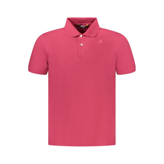 K-WAY Pink Cotton Polo Shirt