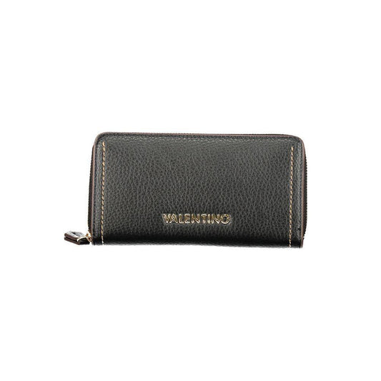 Mario Valentino Black Polyethylene Women Wallet VA-38279