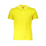 Harmont & Blaine Elegant Yellow Cotton Polo with Contrast Details HA-28216-L-FBB-383