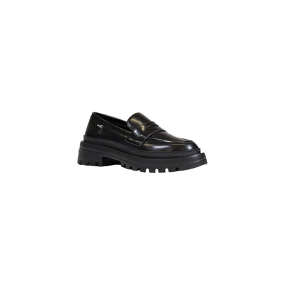 Love Moschino Black Polyethylene Platform Pumps
