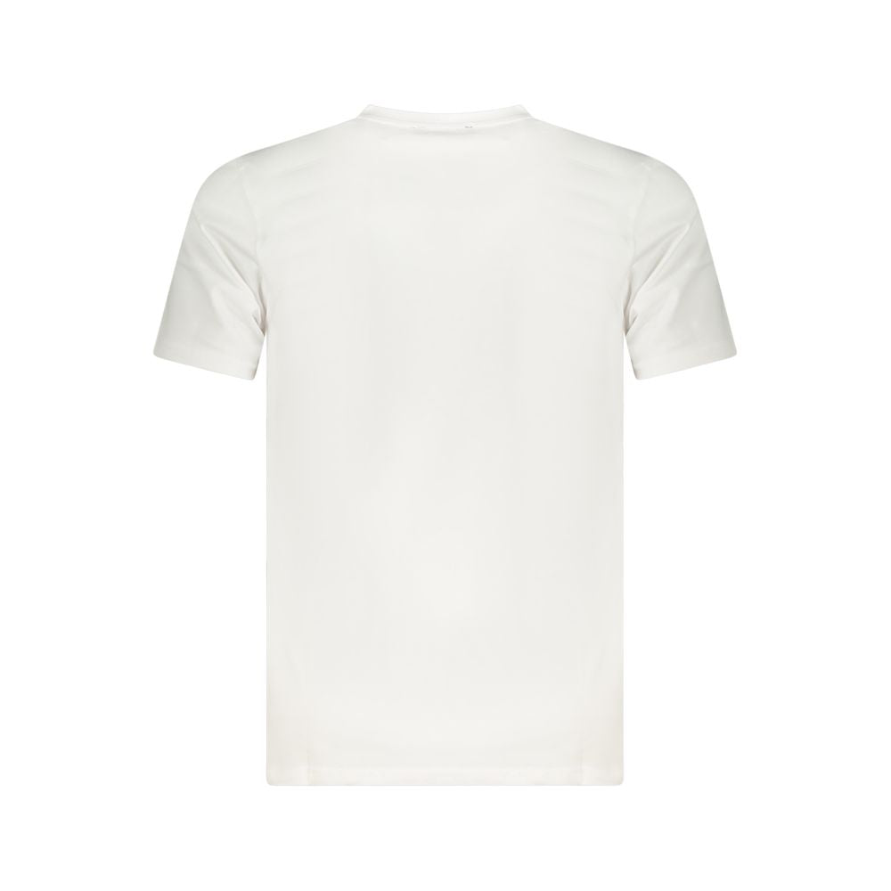 Cavalli Class White Cotton T-Shirt