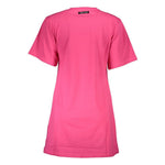 Cavalli Class Pink Cotton Women Top CA-37906-L