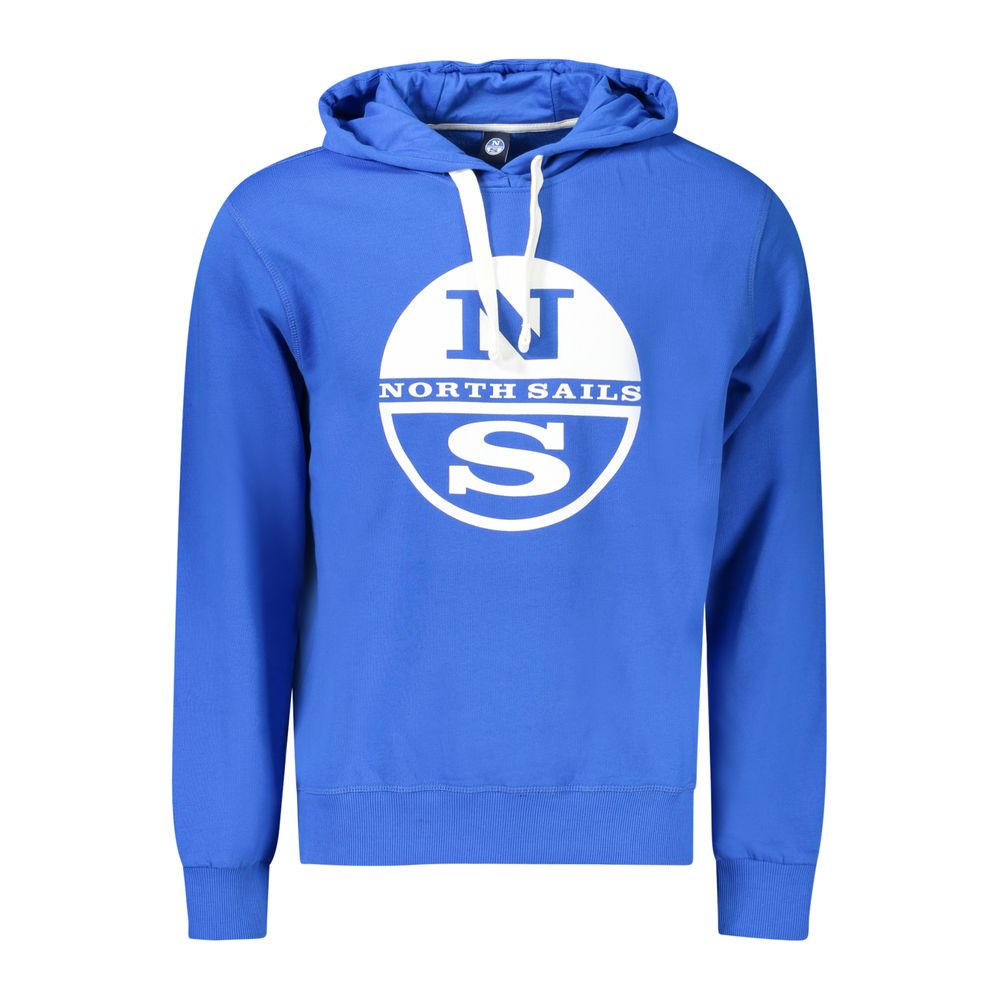 North Sails Blue Cotton Sweatshirt